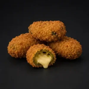 Cheese Jalapeños x4